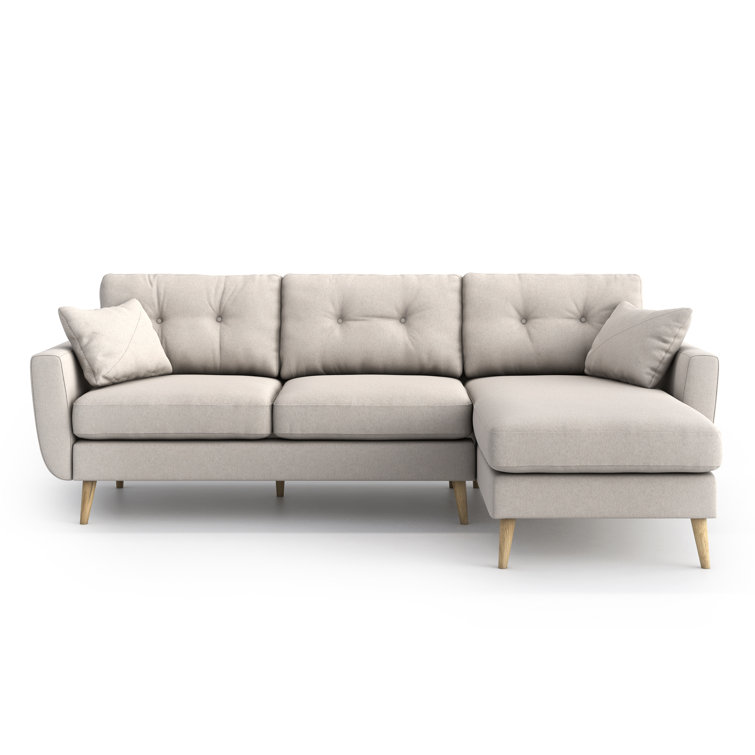 Wayfair grey sectional discount